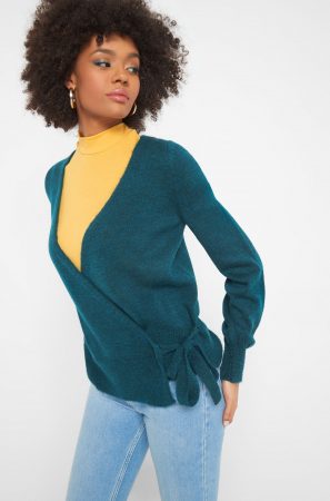 Cardigan petrecut