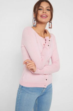 Cardigan cu buline 3D