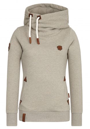 Naketano Bluză de molton '65 Darth'  ecru