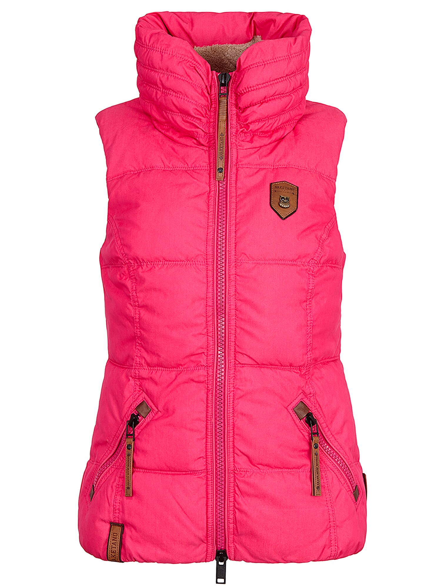 Naketano Vestă 'Bademeister Flavour II'  zmeură