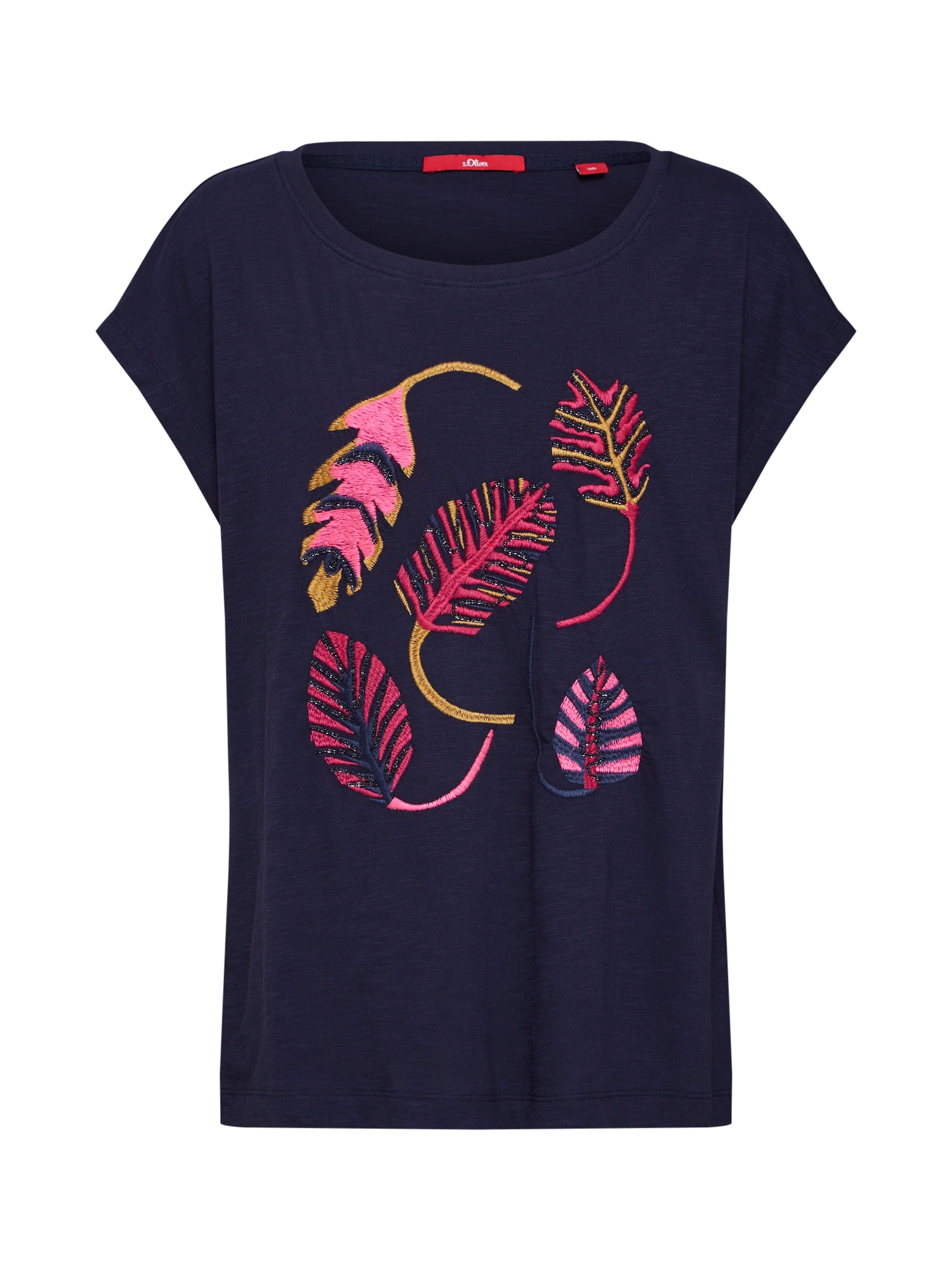 S.Oliver Tricou  navy / roz