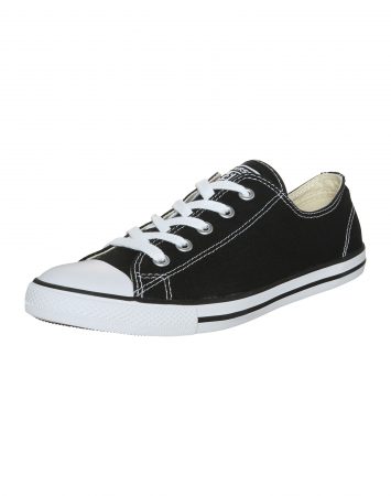 CONVERSE Sneaker low  negru / alb