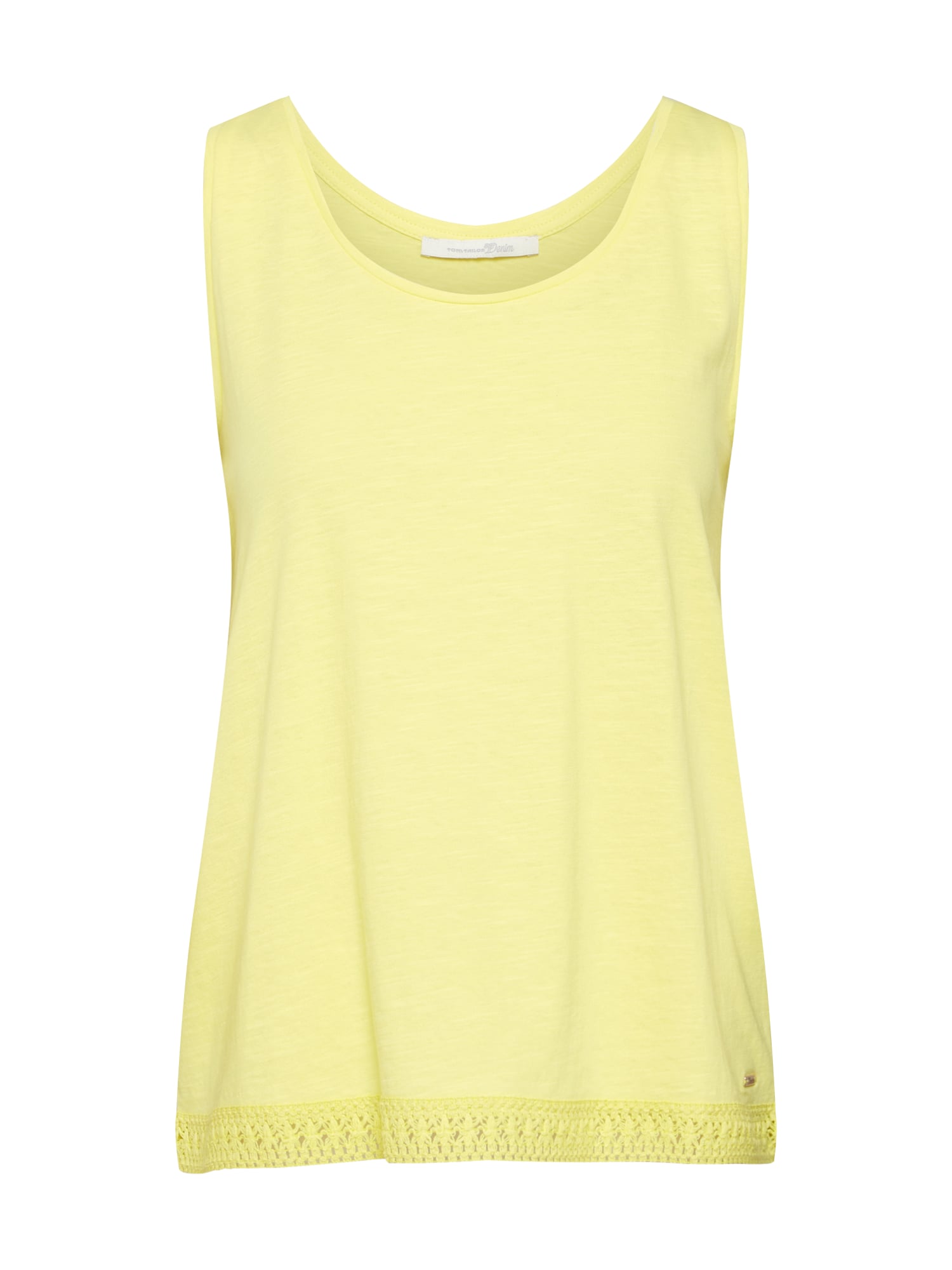TOM TAILOR DENIM Top  galben