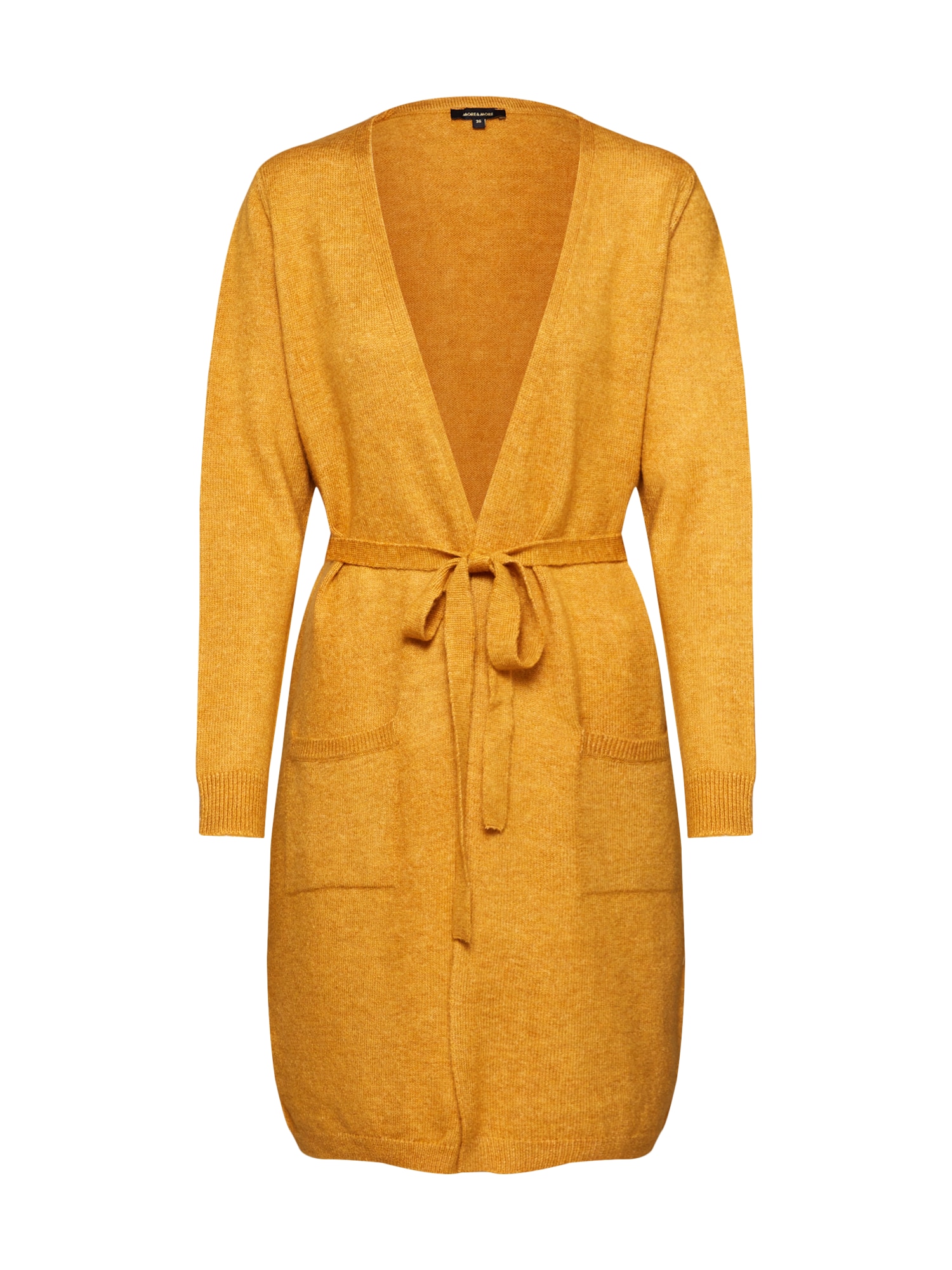 MORE & MORE Geacă tricotată  galben