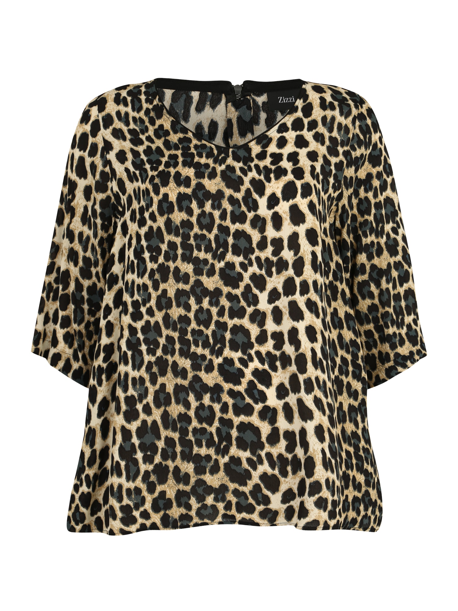 Zizzi Tunica 'DASY'  maro / negru