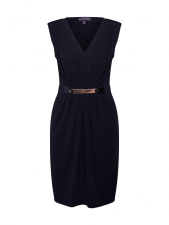 Mela London Rochie 'BELT DETAIL DRESS'  negru