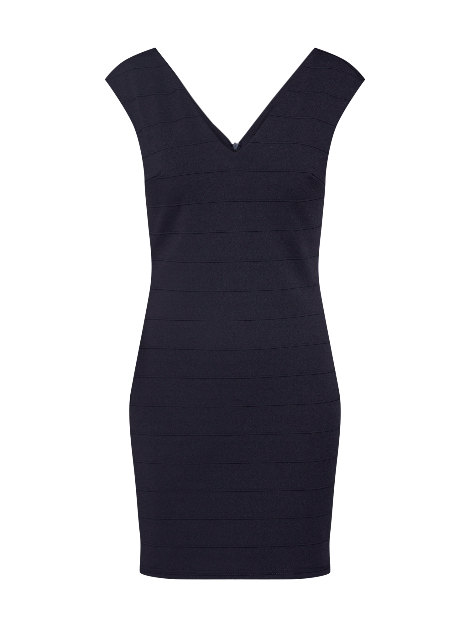 Mela London Rochie de cocktail 'V NECK STRETCH BODYCON' navy