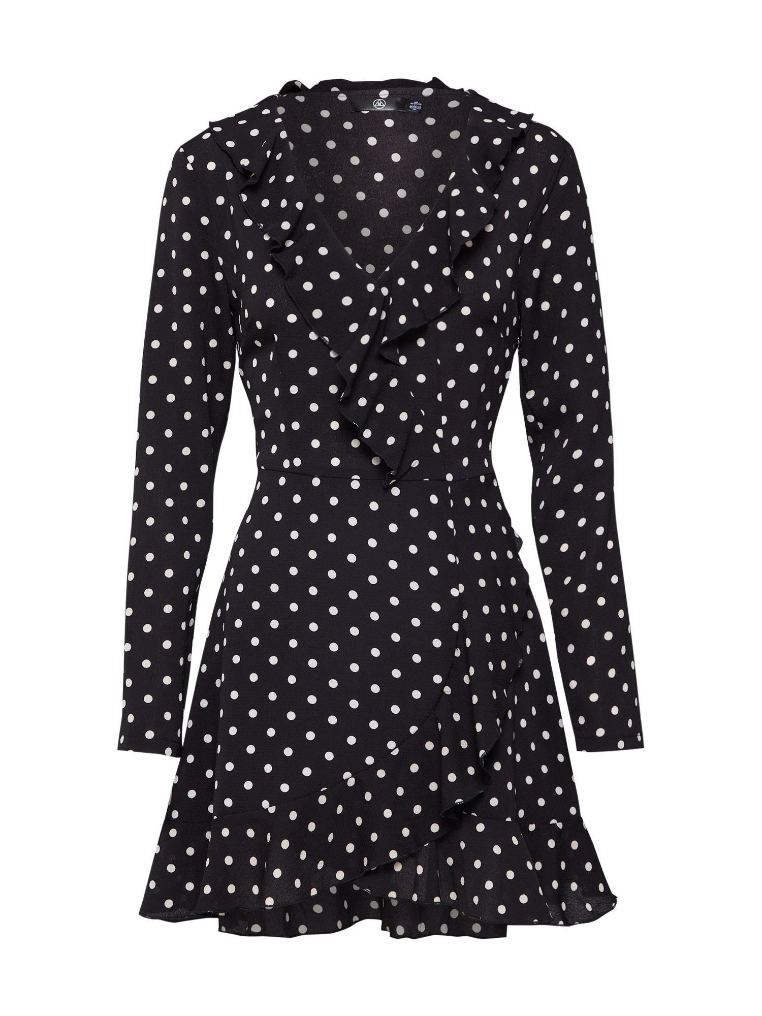 Missguided Rochie  negru / alb