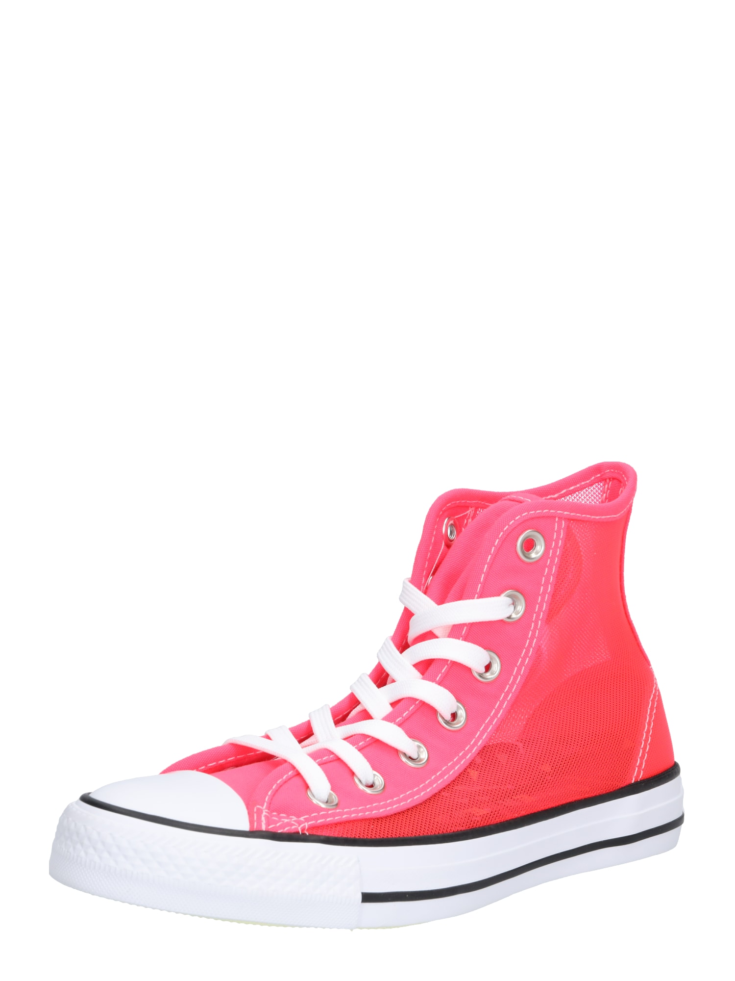 CONVERSE Sneaker înalt 'CHUCK TAYLOR ALL STAR - HI'  roz / alb