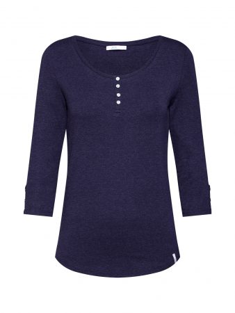 EDC BY ESPRIT Tricou 'OCS FLOW Henley'  navy