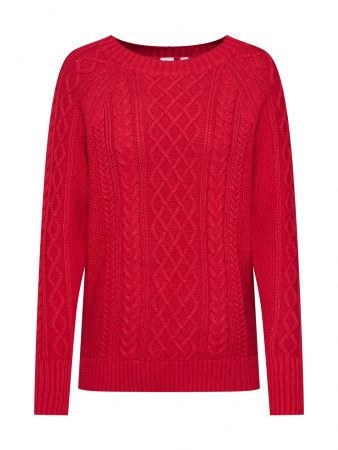 GAP Pulover 'DB CABLE CREWNECK'  roșu