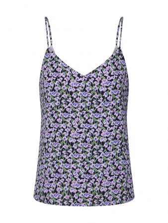 Banana Republic Top 'PERFECT CAMI MARGARET DITSY'  mov închis / negru