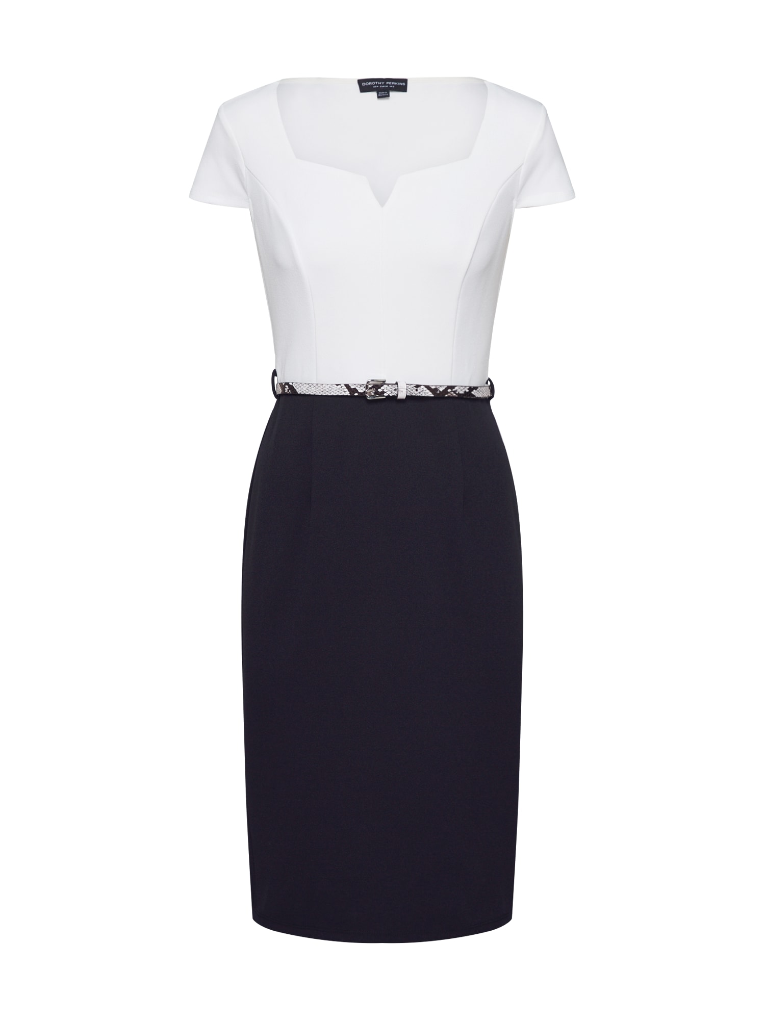 Dorothy Perkins Rochie  negru / alb