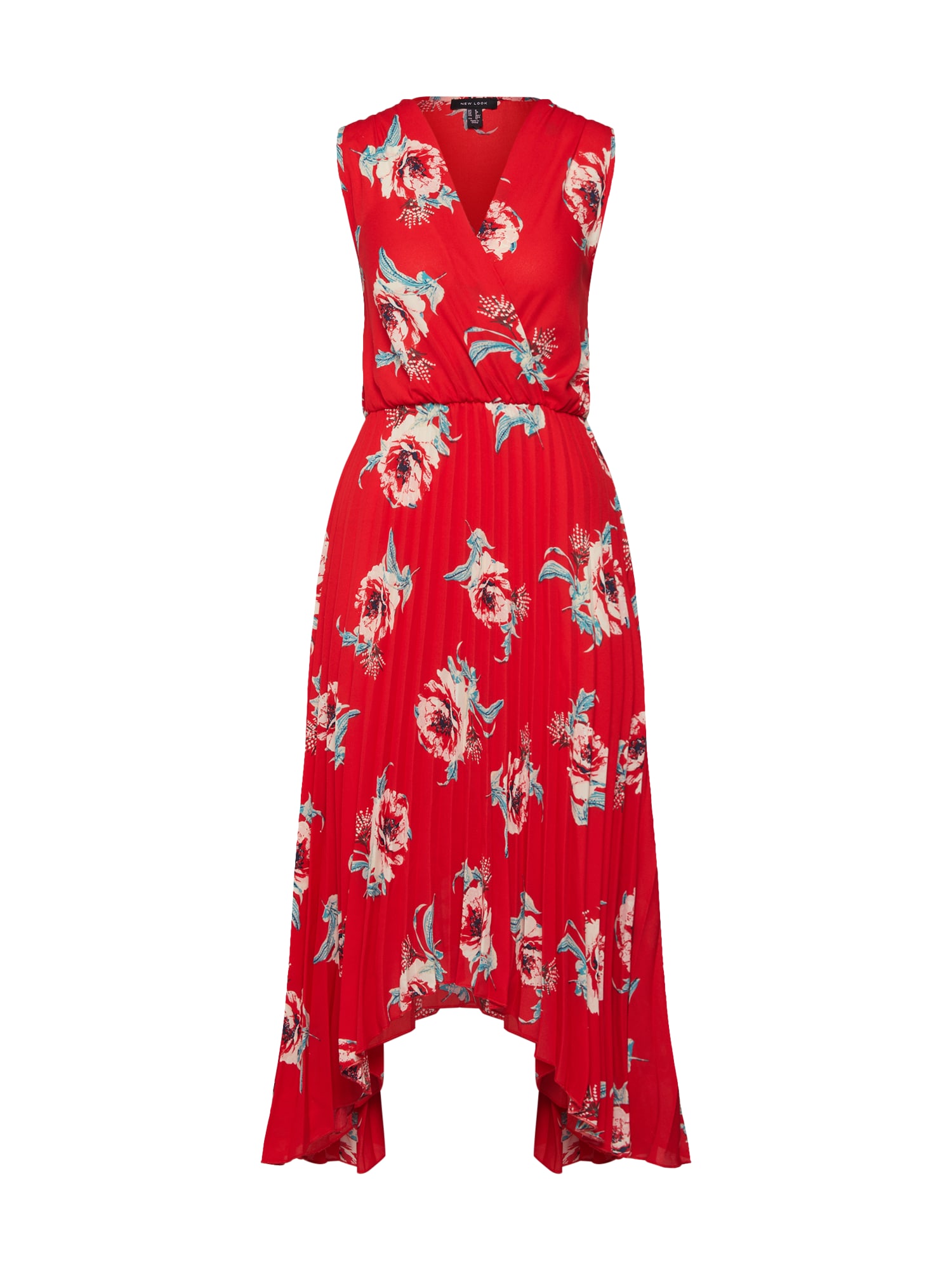 NEW LOOK Rochie  roșu / alb