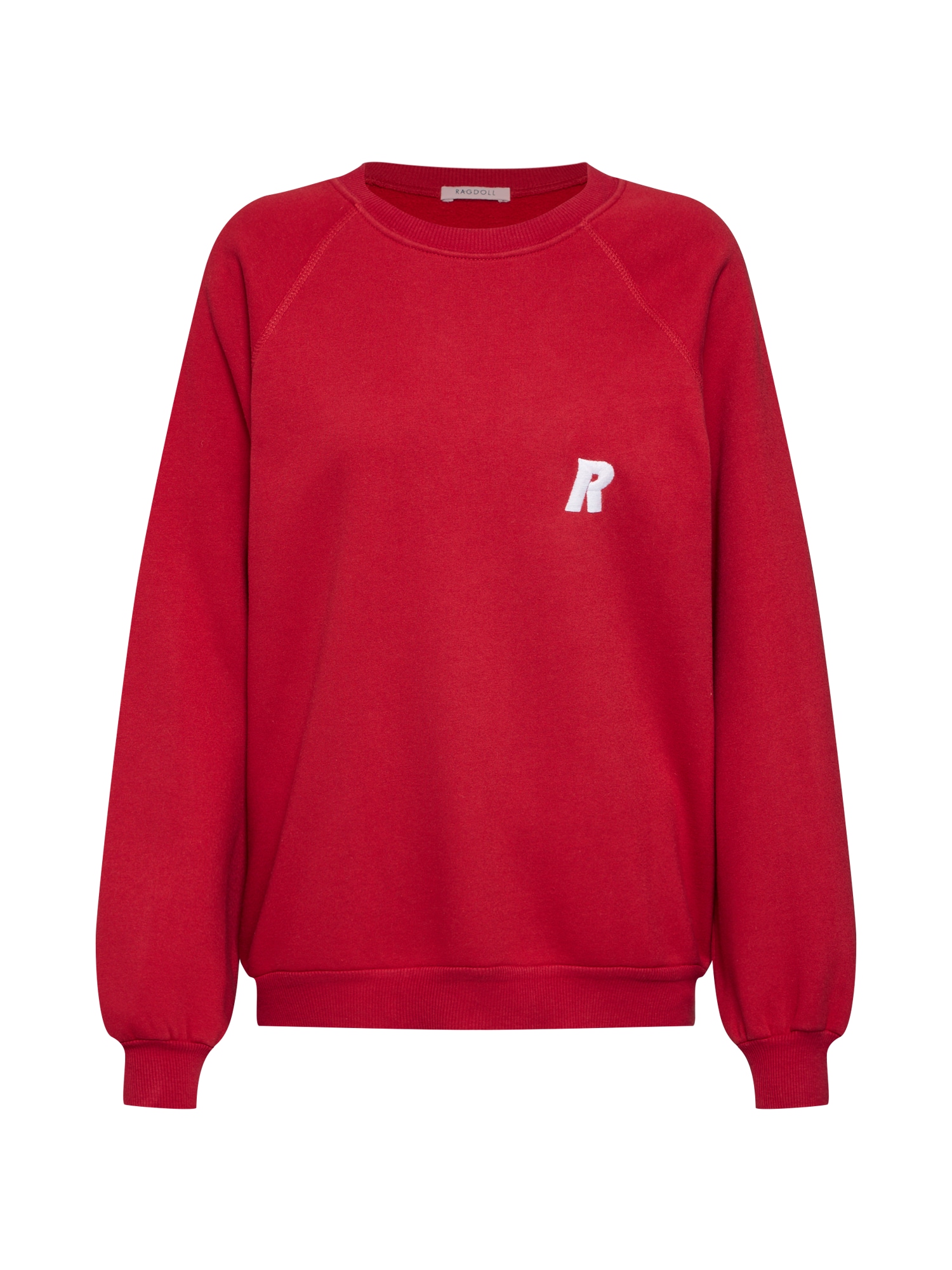 Ragdoll LA Bluză de molton 'Oversized Sweatshirt'  roșu