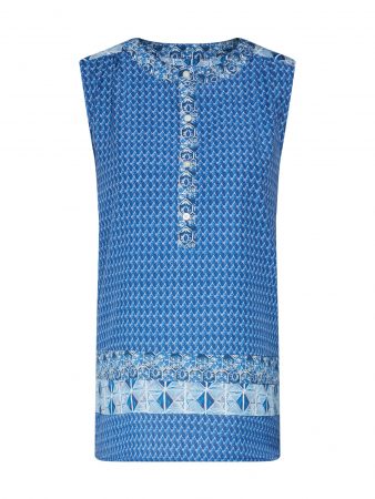 GAP Top 'SL FEMME POPOVER PRINT'  albastru