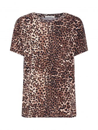 Ragdoll LA Tricou 'Easy Vintage Tee'  bej / maro
