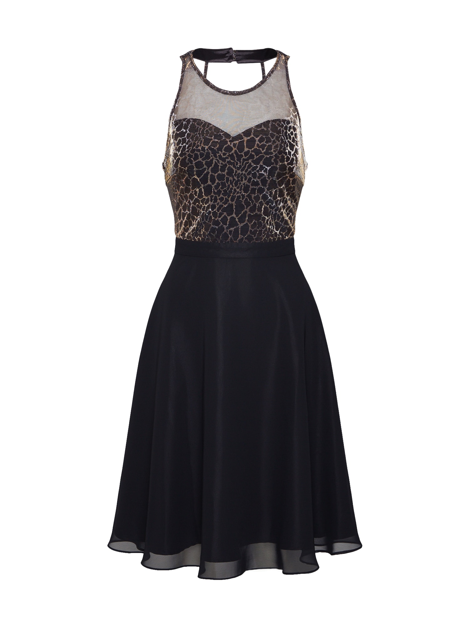 SWING Rochie de cocktail auriu / negru