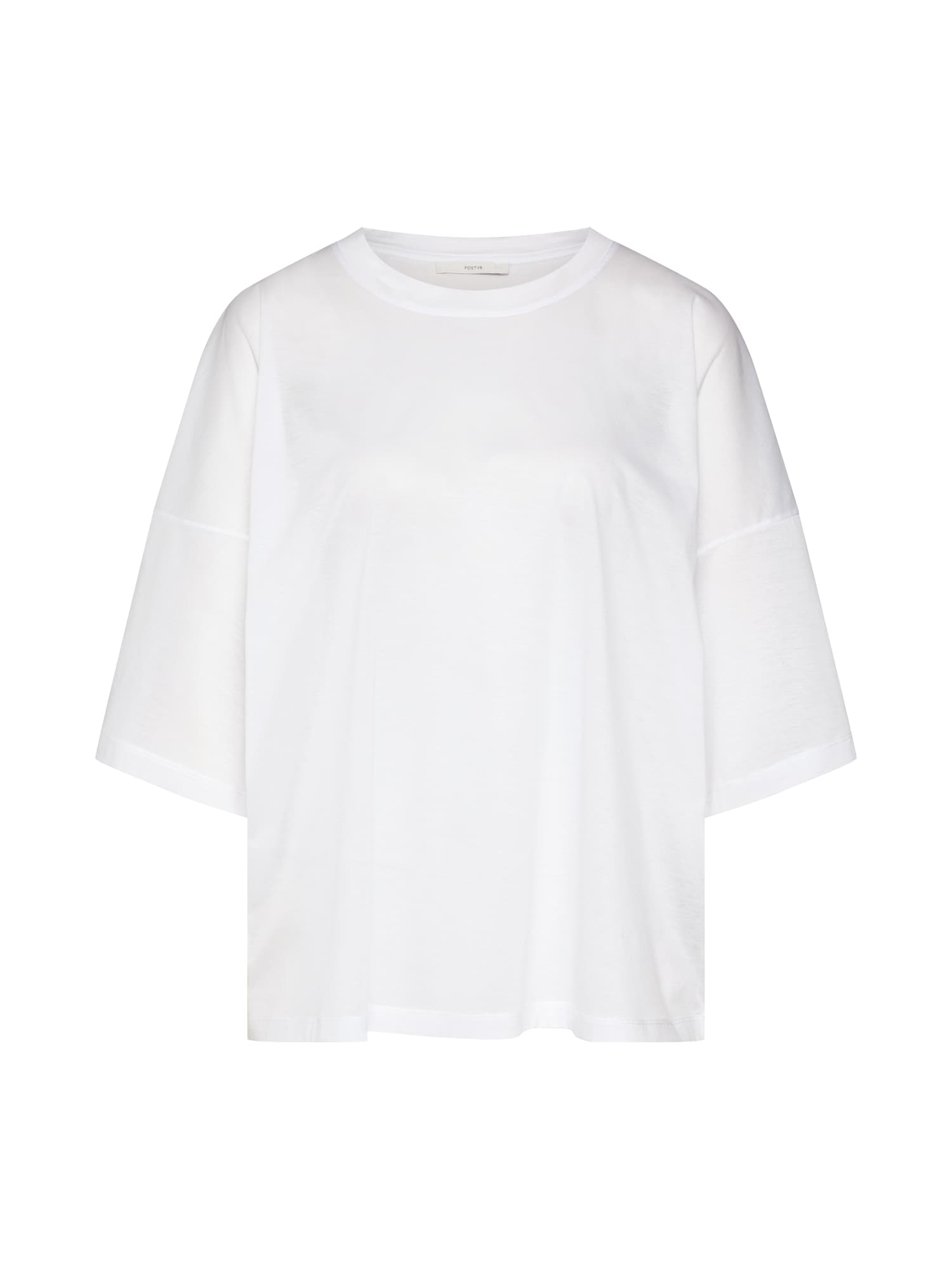 POSTYR Tricou 'POSMEGAN'  alb
