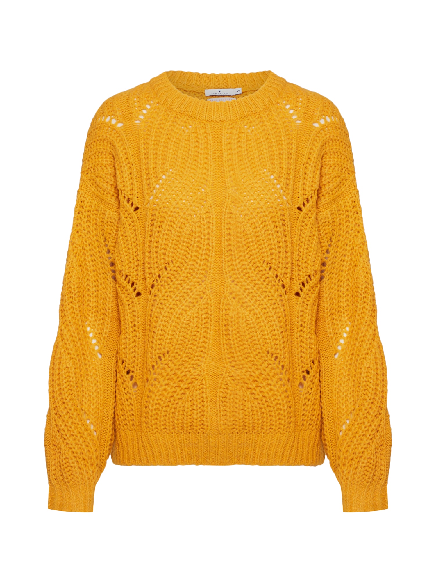 TOM TAILOR Pulover  galben auriu