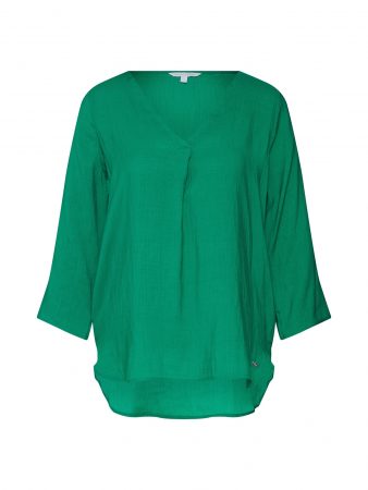 TOM TAILOR DENIM Bluză  verde închis