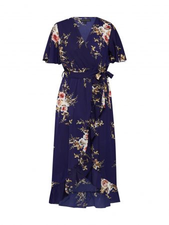 Mela London Rochie 'FLORAL PRINTED MAXI DRESS'  navy