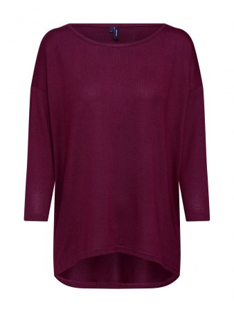 VERO MODA Pulover 'MALENA'  roșu vin