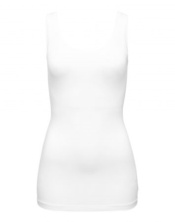 Modström Top 'Tulla'  alb