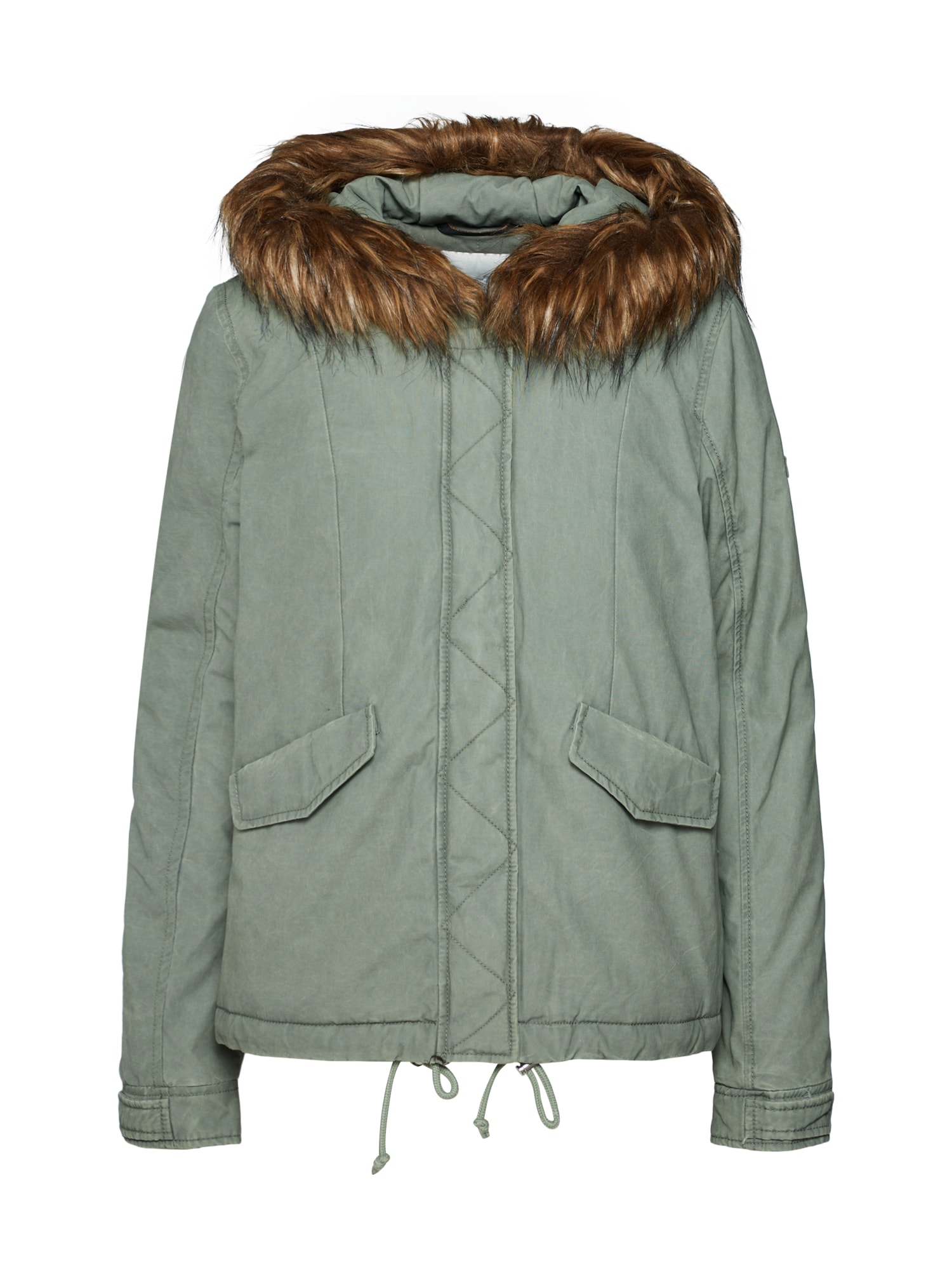 TOM TAILOR DENIM Parka de iarnă  kaki