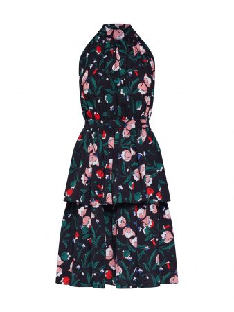 MICHALSKY FOR ABOUT YOU Rochie de cocktail 'Kira dress'  culori mixte / negru