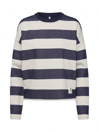 Bleed Clothing Bluză de molton 'Captains Sweater'  crem / albastru