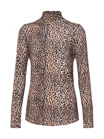 Ragdoll LA Tricou 'Leopard'  maro