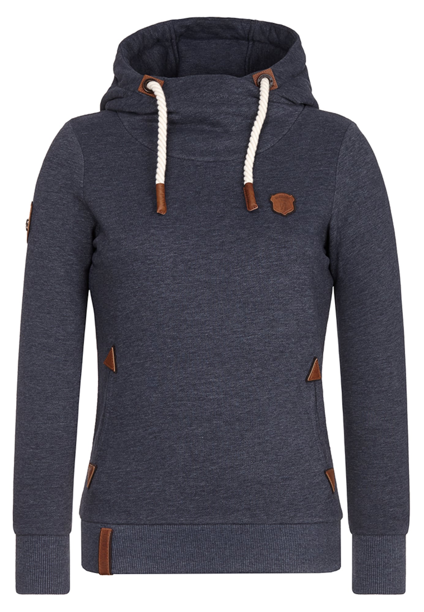 Naketano Bluză de molton 'No More Pain'  indigo