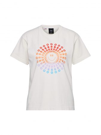 Obey Tricou 'Psych Smile'  crem
