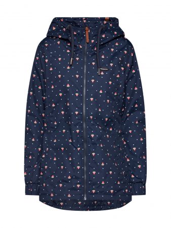 Alife And Kickin Geacă de primăvară-toamnă 'Lilou'  navy / limetă / pepene