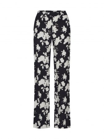 CATWALK JUNKIE Pantaloni 'ABSTRACT'  negru / alb