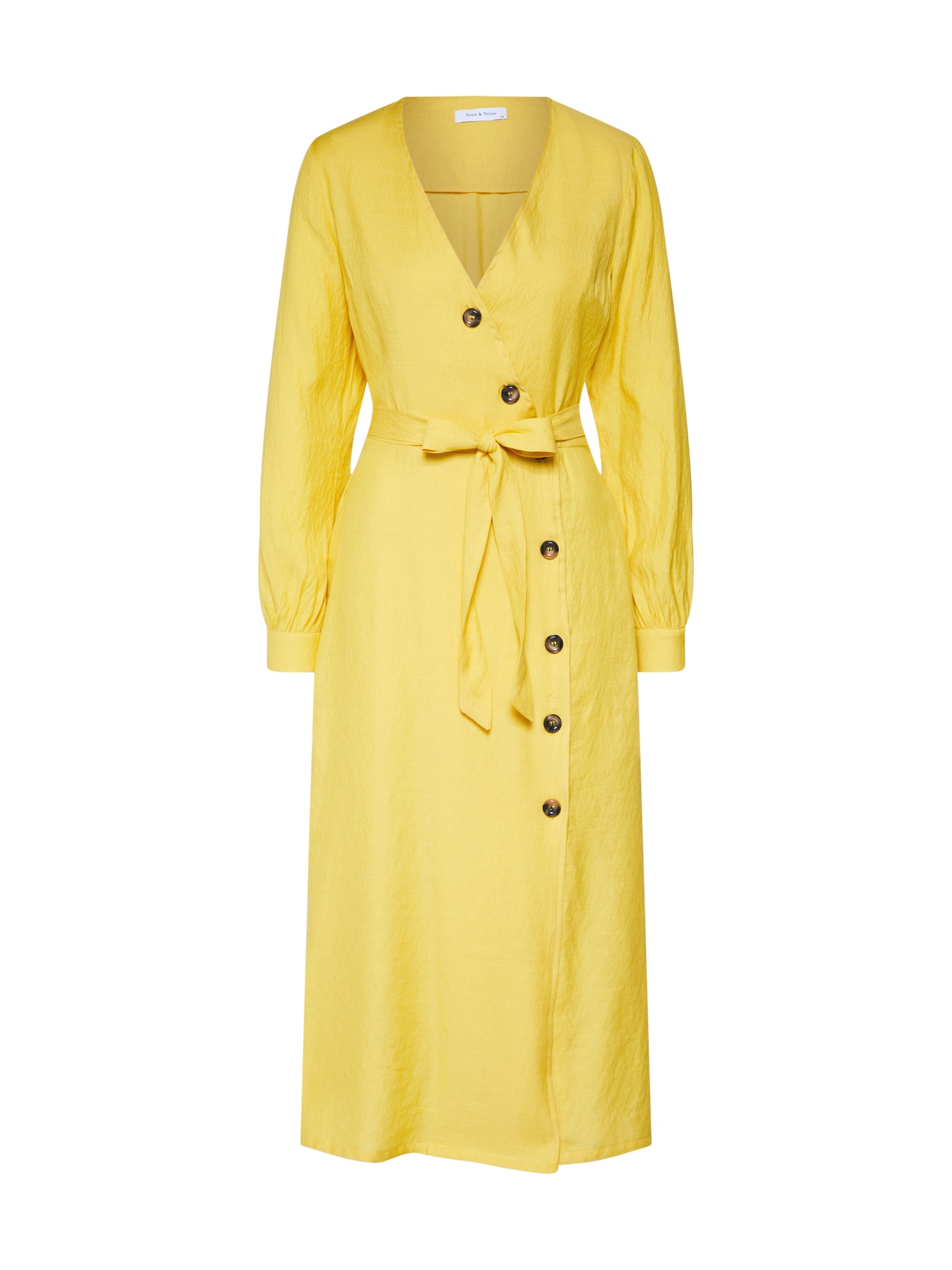 ONLY Rochie de vară 'onlJulianne L/S WVN'  galben