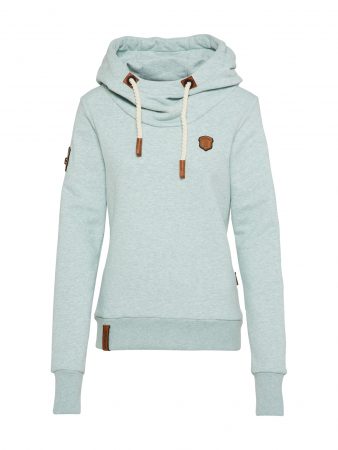 Naketano Bluză de molton  opal / maro / alb