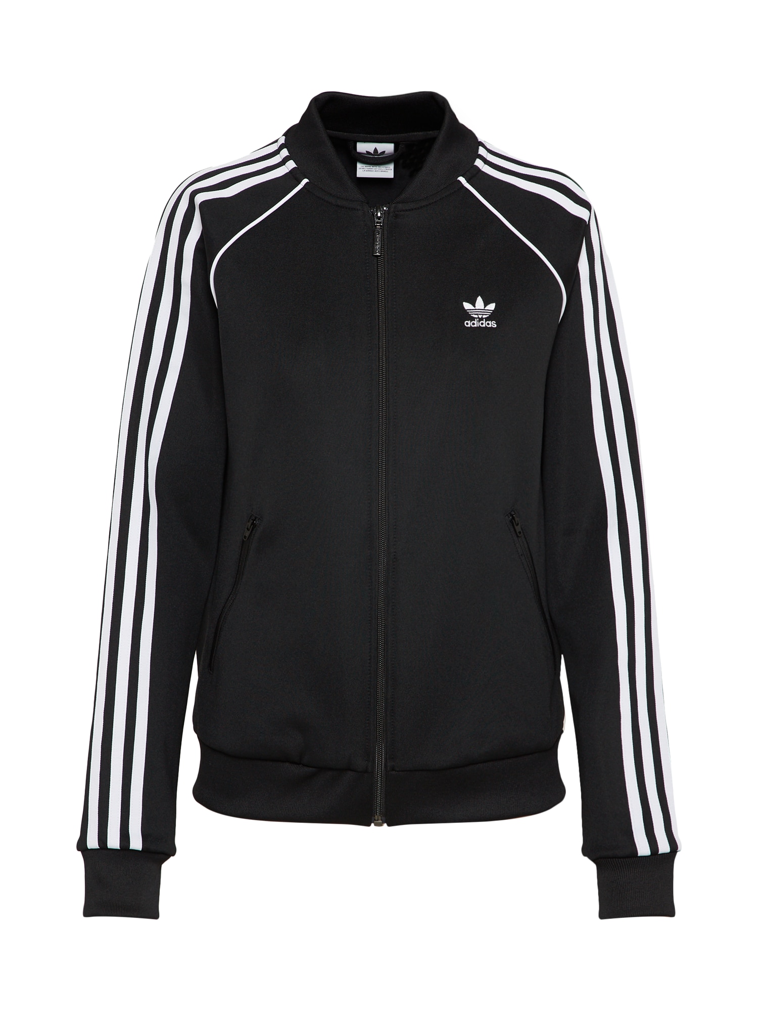 ADIDAS ORIGINALS Hanorac  negru / alb