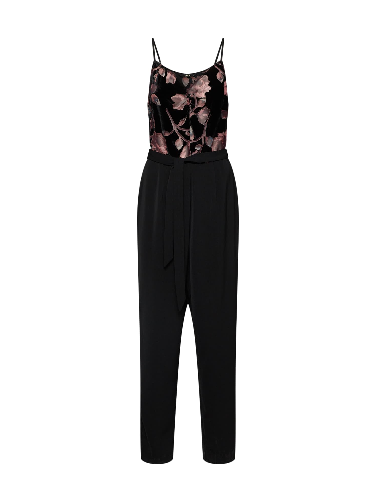 ONLY Salopeta  roz / negru