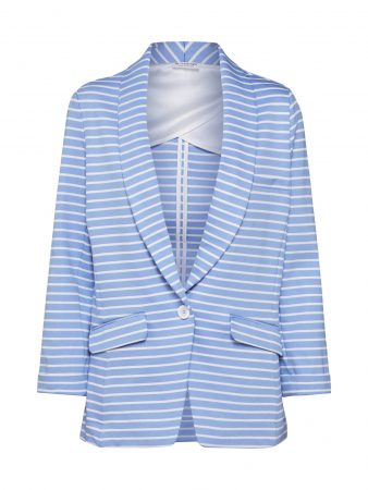 Rich & Royal Sacou  albastru deschis / alb