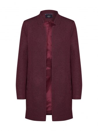 ONLY Palton de primăvară-toamnă 'SOHO'  roșu vin