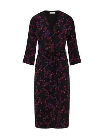 Modström Rochie 'Jesla print dress'  mov / negru