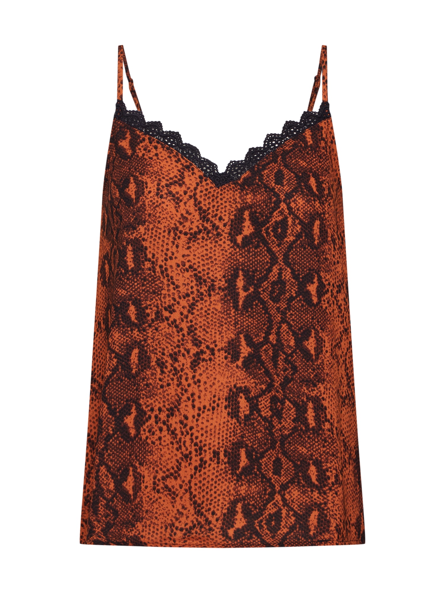 ONLY Bluză 'onlKATY SINGLET WVN' roșu