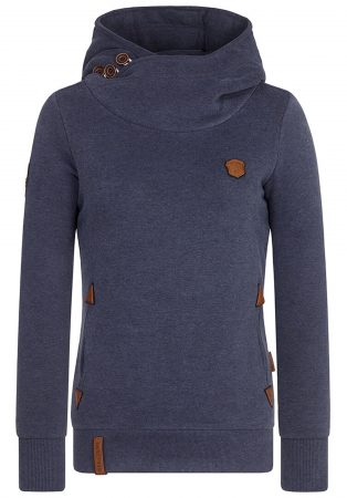 Naketano Bluză de molton  albastru închis