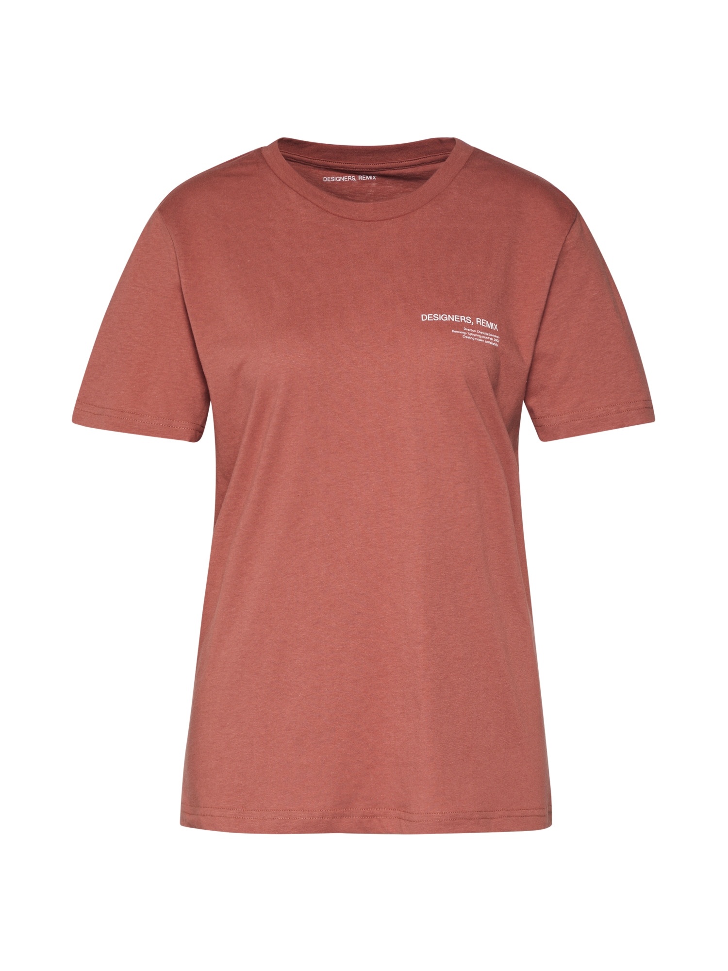 Designers Remix Tricou 'Stanley Logo'  maro