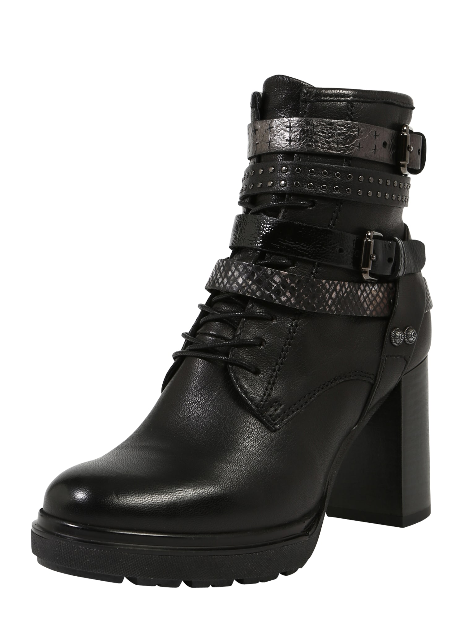 MJUS Ghete cu șireturi  negru