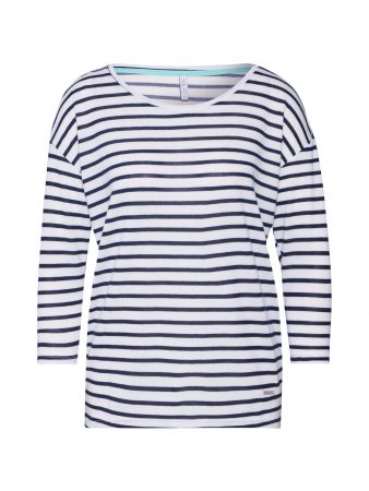 Hailys Tricou 'Mia'  alb / navy