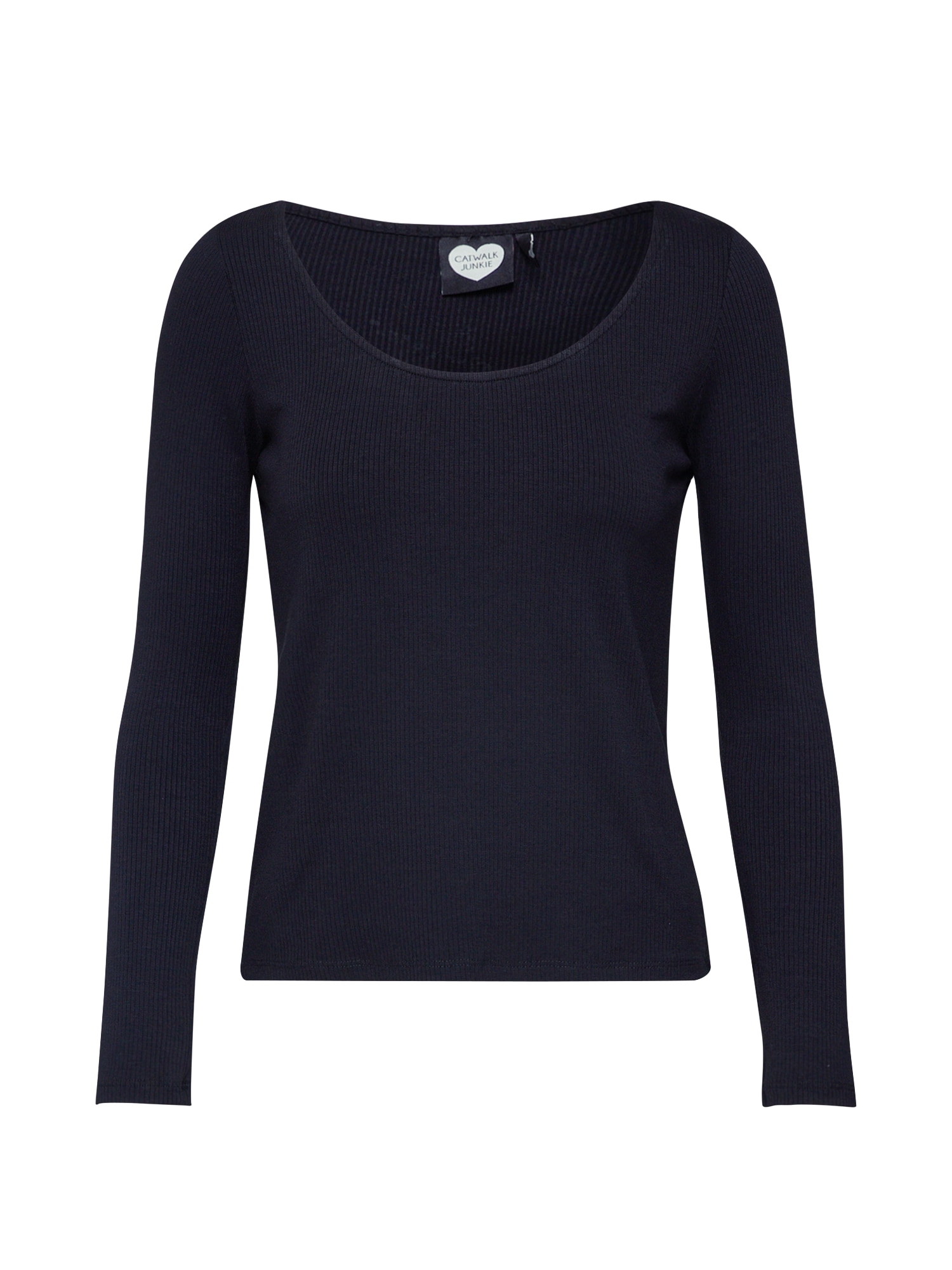 CATWALK JUNKIE Top 'KYLIE' negru