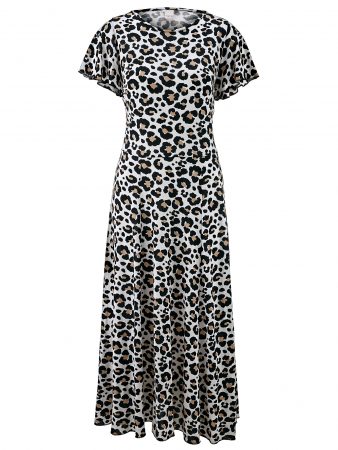 Heine Rochie  crem / nisip / negru